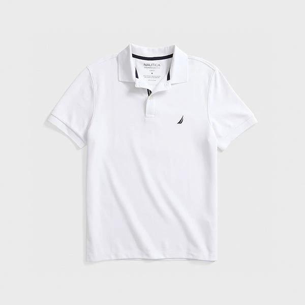 Poloshirt Nautica Mangas Cortas Liso P/ Caballeros K71006-6NR by Nautica