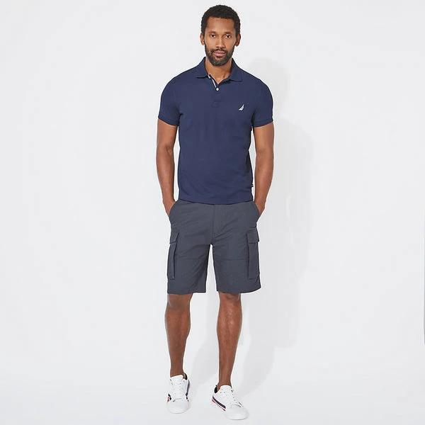 Poloshirt Nautica Mangas Cortas Liso P/ Caballeros K71006-6NR by Nautica