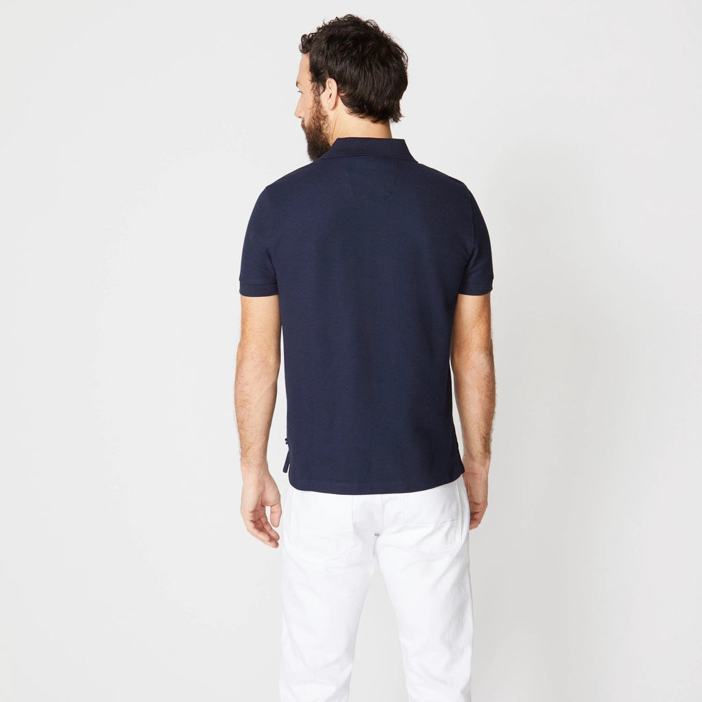 Poloshirt Nautica Mangas Cortas Liso P/ Caballeros K71006-6NR by Nautica