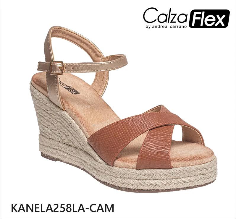 Sandalias Calzaflex Kanela P/ Damas by Calzaflex