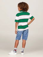 Poloshirt Tommy Hilfiger Mangas Cortas Rayas Para Niños by Tommy Hilfiger