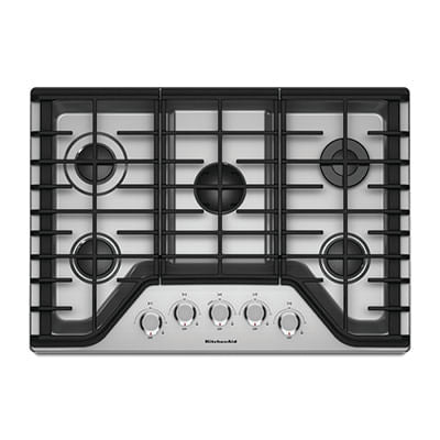 ESTUFA TOPE 30'' ACERO INOX KITCHEN AID