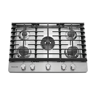 ESTUFA TOPE 30'' 5 HORNILLAS KITCHEN AID