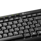 TECLADO/MOUSE KLIPX MULTIMEDIA SPA USB BLACK