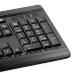 TECLADO/MOUSE KLIPX MULTIMEDIA SPA USB BLACK