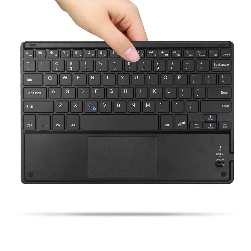 Teclado Touchpad tipo Laptop Bluetooth