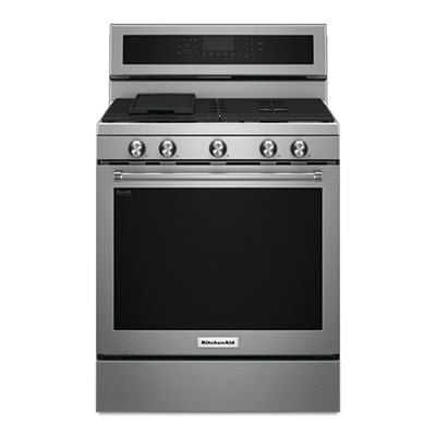 ESTUFA CON HORNO 30'' ACERO INOX KITCHENAID