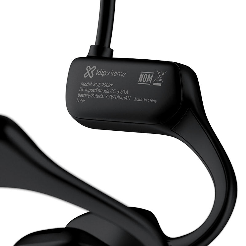 EARPHONES KLIPX OPENAIR COM WIRELESS BLACK