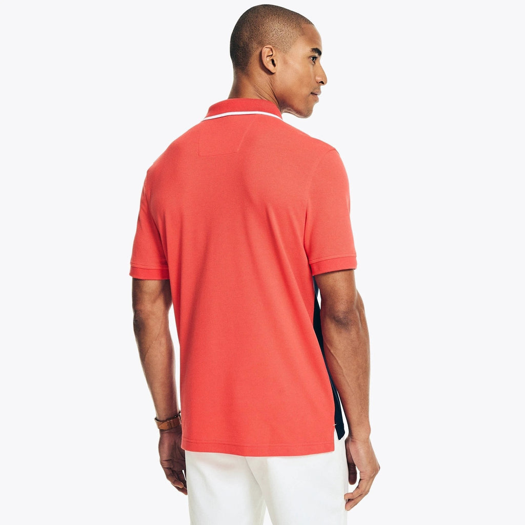 Poloshirt Nautica Mangas Cortas Combinado P/ Caballeros KR3607-8SM by Nautica