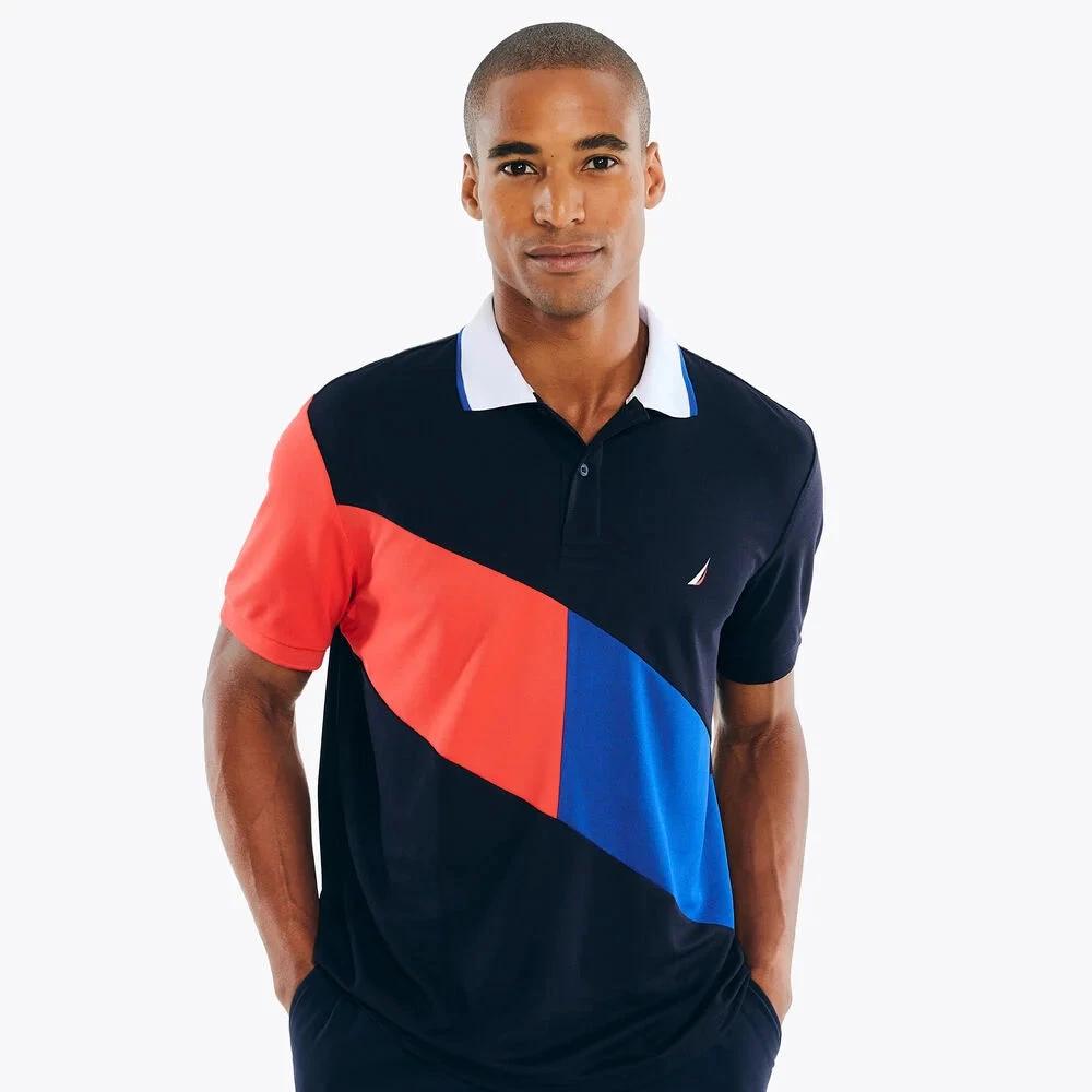 Poloshirt Nautica Mangas Cortas Combinado P/ Caballeros by Nautica