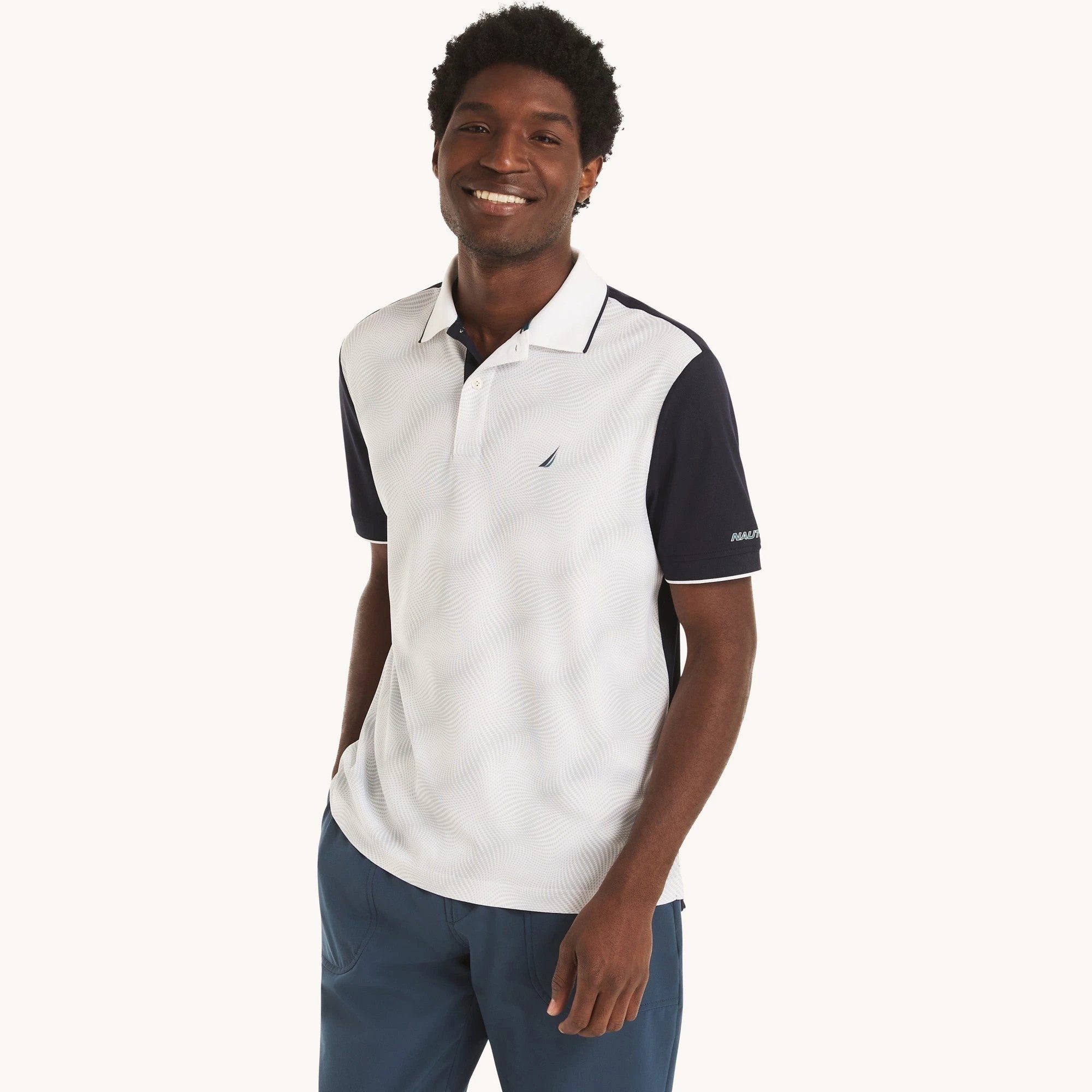 Poloshirt Nautica Mangas Cortas Combinado Para Caballeros by Nautica