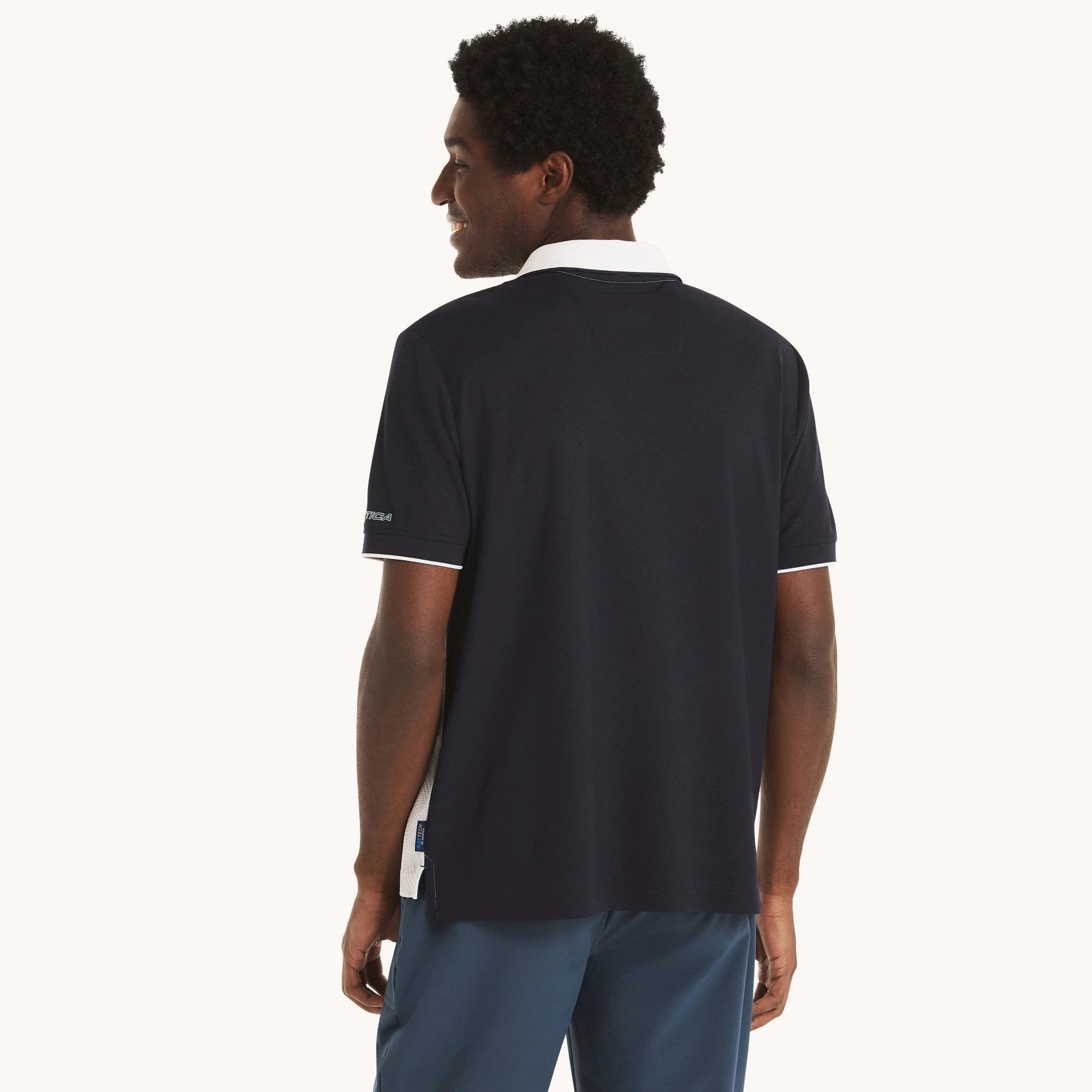 Poloshirt Nautica Mangas Cortas Combinado Para Caballeros by Nautica