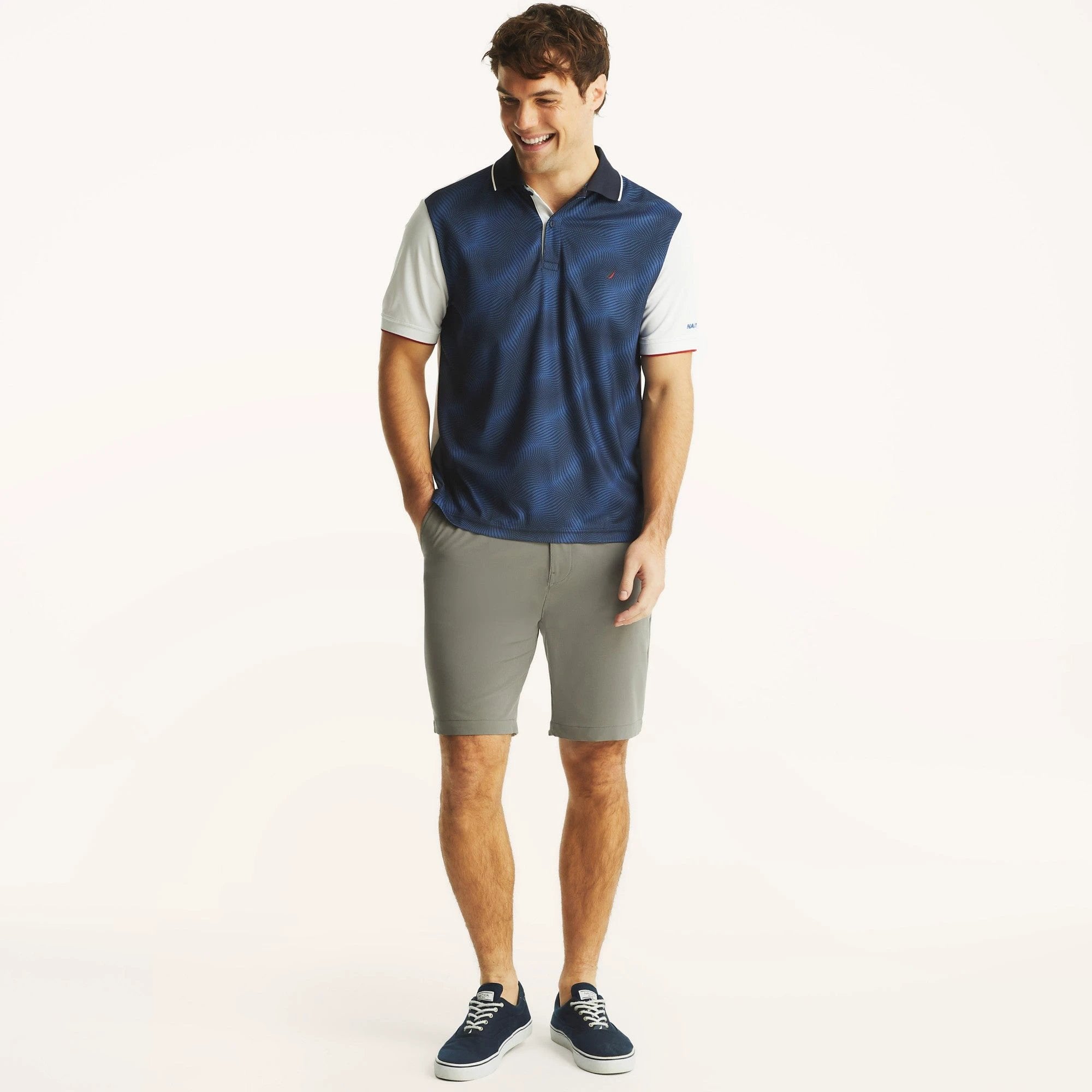 Poloshirt Nautica Mangas Cortas Combinado Para Caballeros by Nautica