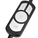 HEADSET KLIPX SEKUAL USB BLACK