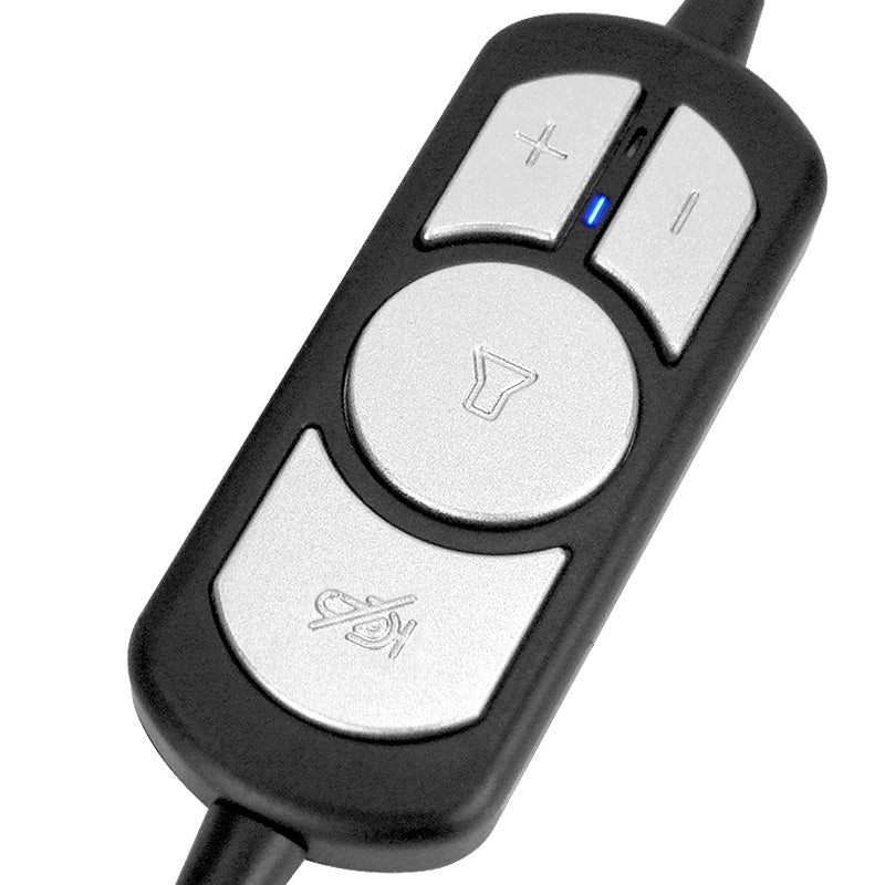 HEADSET KLIPX SEKUAL USB BLACK