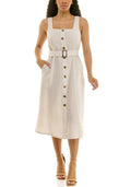 Vestido Nina Leonard sin Mangas Liso para Damas