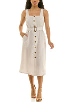 Vestido Nina Leonard sin Mangas Liso para Damas