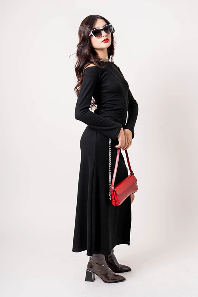 VESTIDO MANGA LARGA B-F 8288.