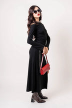 VESTIDO MANGA LARGA B-F 8288.