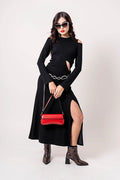 VESTIDO MANGA LARGA B-F 8288.
