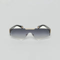 MSS2412-C11-136 LAIN SUNGLASSES MEN SHINY GOLD BLACK GRADIENT GREY - Monastery