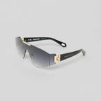 MSS2412-C11-136 LAIN SUNGLASSES MEN SHINY GOLD BLACK GRADIENT GREY - Monastery