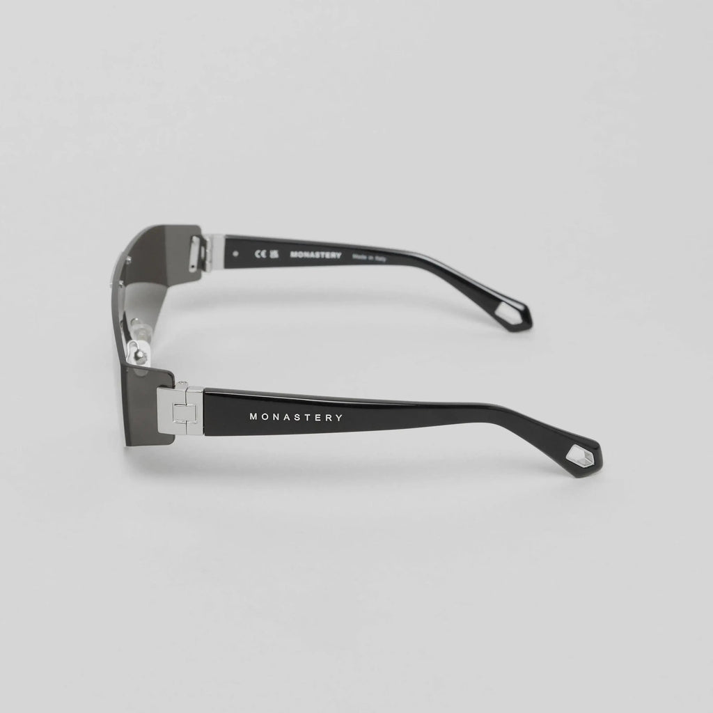 LAIN SUNGLASSES SHINY SILVER - Monastery