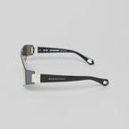 LAIN SUNGLASSES SHINY SILVER/BLACK - Monastery