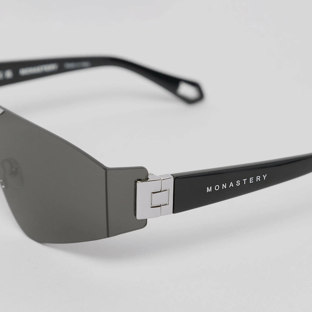 LAIN SUNGLASSES SHINY SILVER - Monastery