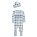 Pijama Cuadros Azul