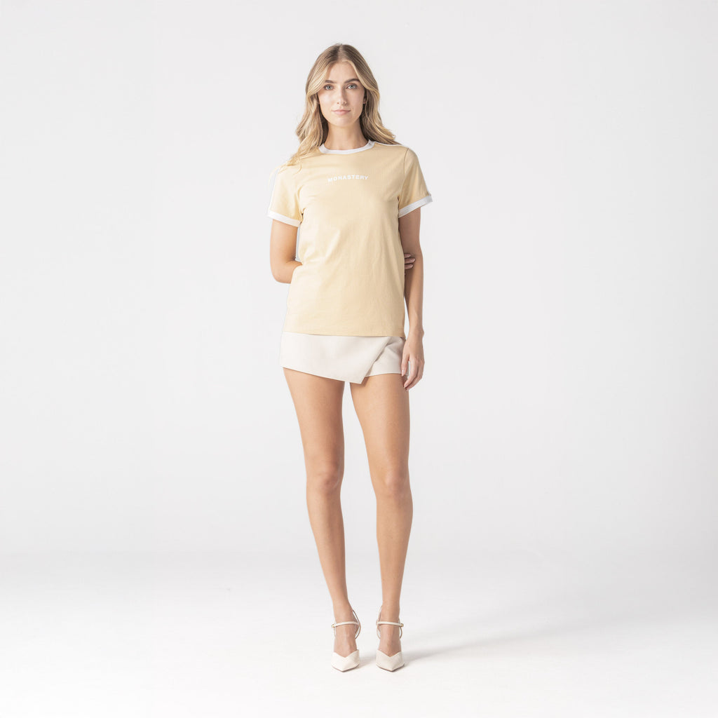 GASHERBRUM T-SHIRT WOMEN PEBBLE