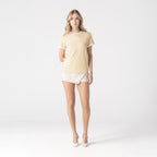 GASHERBRUM T-SHIRT WOMEN PEBBLE