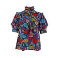 Blusa Happy Promise Mangas Cortas Floral Para Damas by Happy