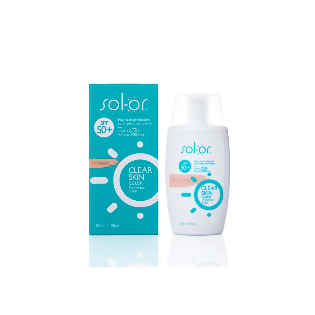 LEVISSIME SOLOR CLEAR SKIN COLOR-SPF50