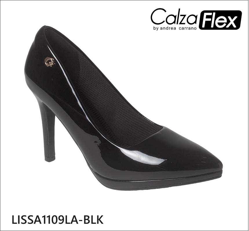 Zapatos Calzaflex Lissa Stiletto de Charol con Tacón Fino para Damas – vista 2