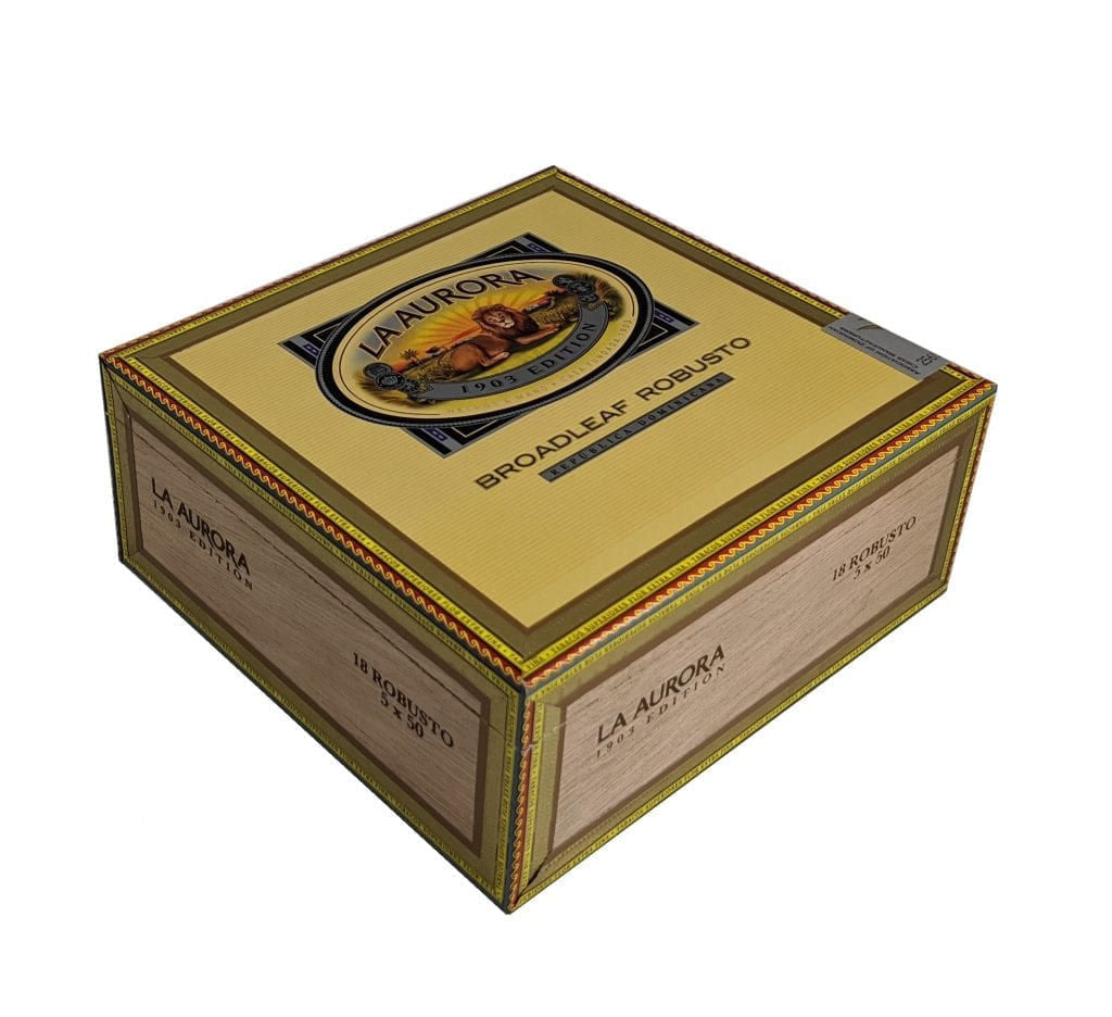 La Aurora BROADLEAF ROBUSTO DE 18