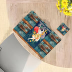 Individuales Reversibles set de 6 rectangular 41*27 cm + 6 Portavasos La Victoria