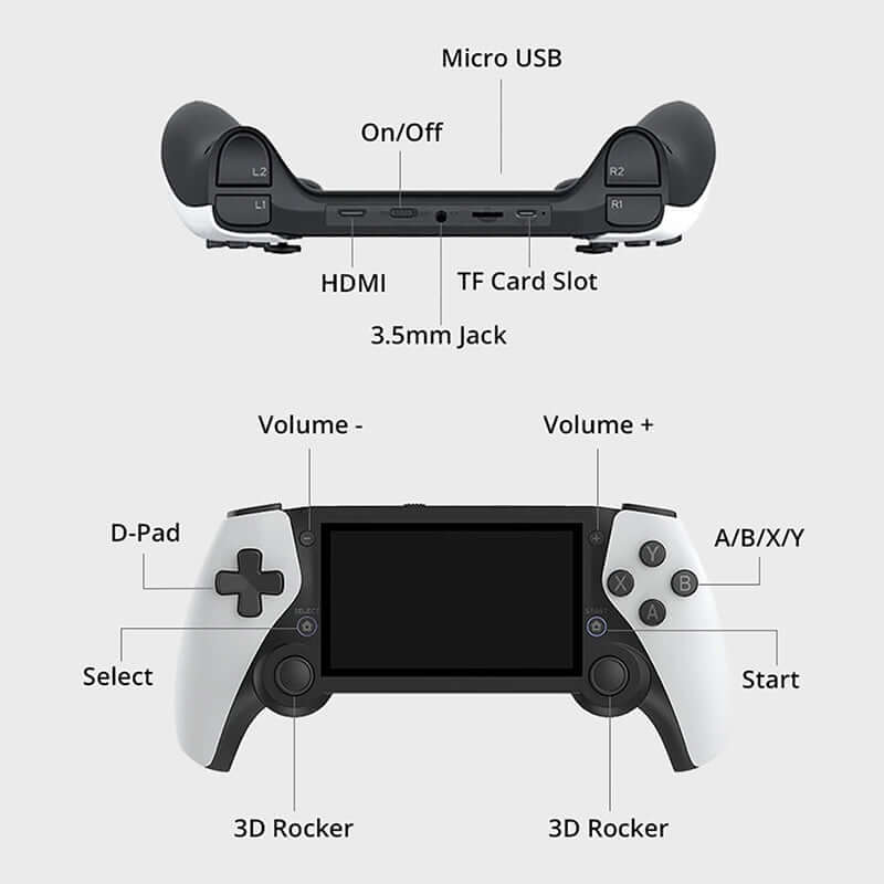 Consola De Juegos Portátil M25 Con Hasta 30,000 juegos