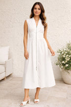 Vestido Available sin Mangas Liso para Damas