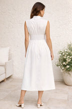 Vestido Available sin Mangas Liso para Damas