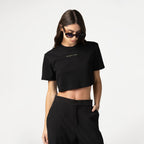 Crop top women, color/material negro, marca Monastery – vista 4