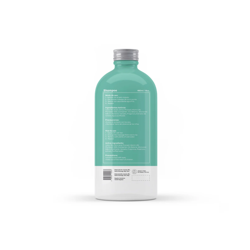 MAKA SHAMPOO MENTA Y ROMERO 16OZ