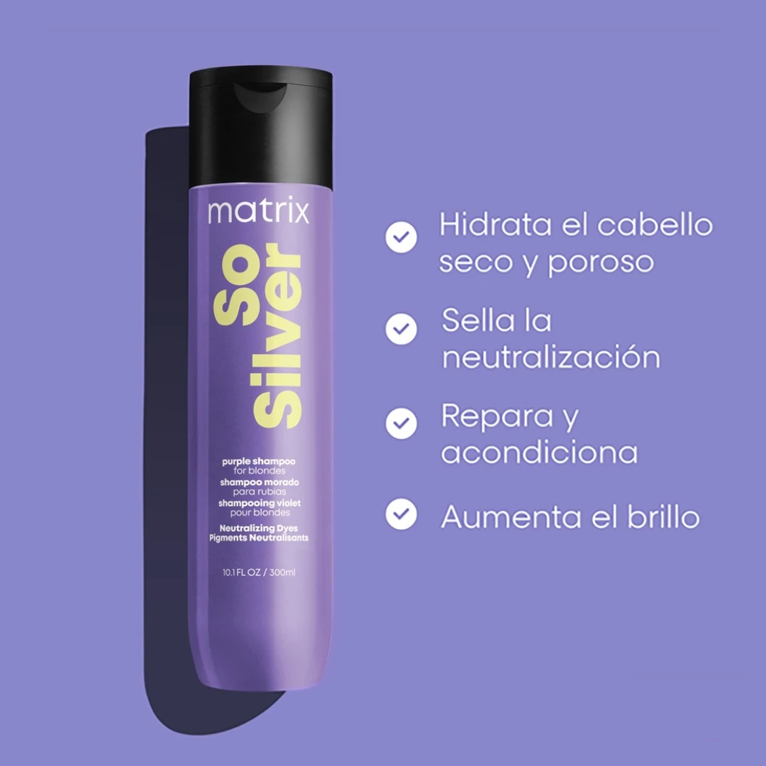 MATRIX TR  SO SILVER SHAMPOO 300 ML
