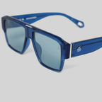 MSS2405-C5-55 MAX SUNGLASSES MEN TRANSPARENT BLUE SHINY SILVER BLUE - Monastery