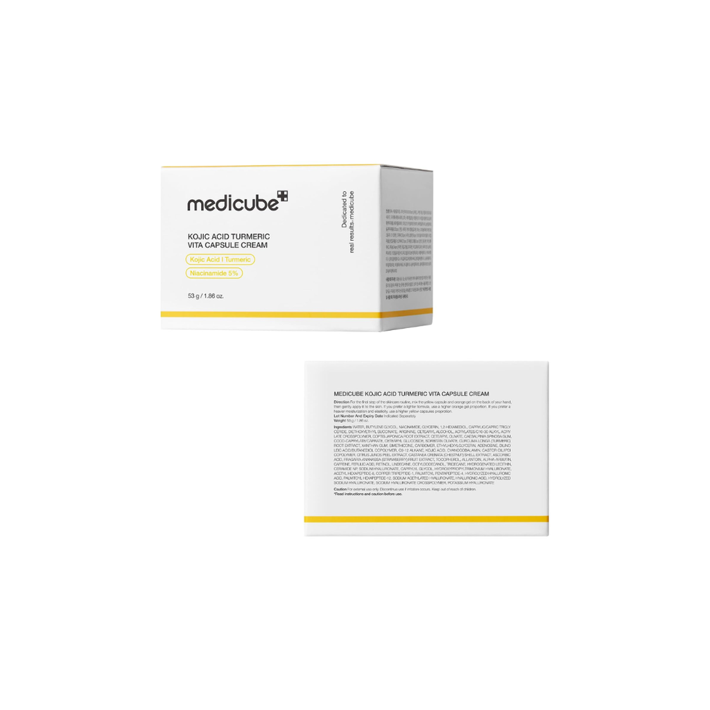 MEDICUBE KOJIC ACID TURMERIC VITA CAPSULE CREAM