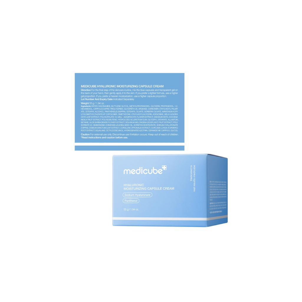 MEDICUBE HYLARUONIC MOISTURIZING CAPSULE CREAM 50G