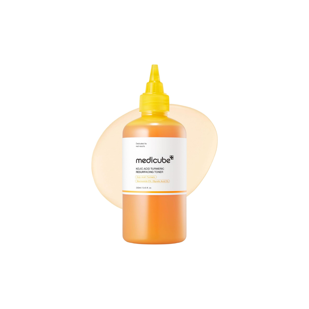 MEDICUBE KOJIC ACID TURMERIC RESURFACING TONER 250ML