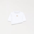 MERKEL CROP TOP WOMEN WHITE