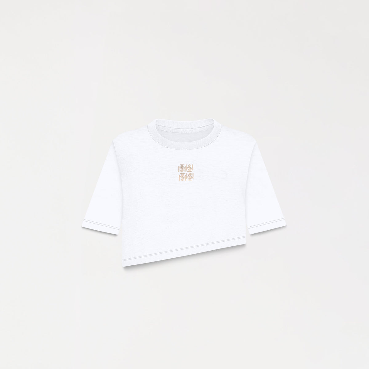 MERKEL CROP TOP WOMEN WHITE
