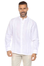 Camisa Mojito Collection Mangas Largas Lisa Cuello Chino Bordados Para Caballeros by Mojito